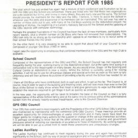 The High Bulletin, February 1986