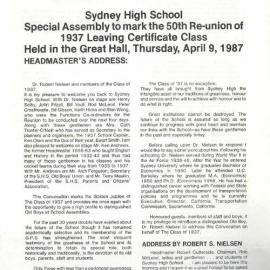 The High Bulletin, August 1987