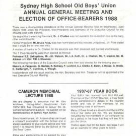 The High Bulletin, May 1988