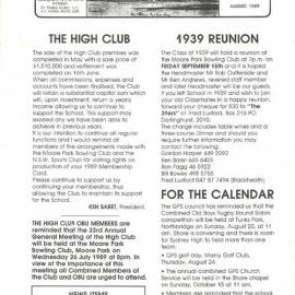 The High Bulletin, August 1989