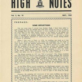High Notes, Vol 2 No 10, May 1968