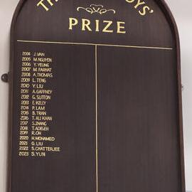 Honour Board: The Old Boys' Prize 2004-2023