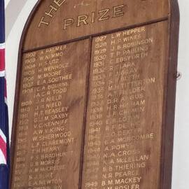 Honour Board: The Old Boys' Prize 1902-1952