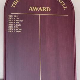 Honour Board: The Nathan McDonnell Award 2023