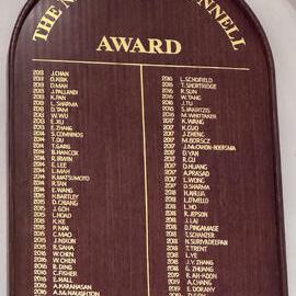 Honour Board: The Nathan McDonnell Award 2013-2019