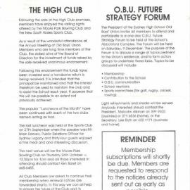 The High Bulletin, November 1989