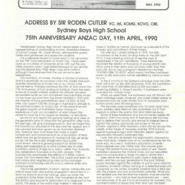 The High Bulletin, May 1990