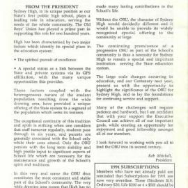 The High Bulletin, Vol 35 No 2, July 1991