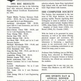 The High Bulletin, Vol 36 No 1, February 1992