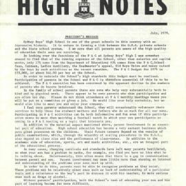 High Notes, July 1979