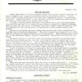 High Notes, October 1977