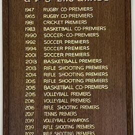 GPS second grade premierships, 1947-2022
