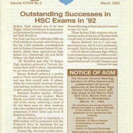 The High Bulletin, Vol 37 No 2, March 1993