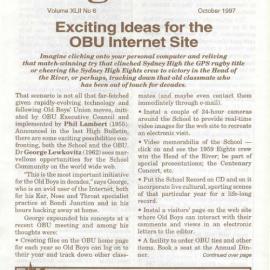 The High Bulletin, Vol 42 No 6, October 1997
