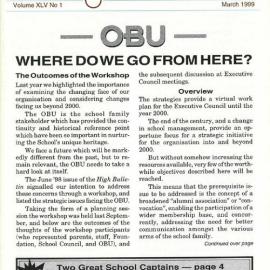 The High Bulletin, Vol 45 No 1, March 1999