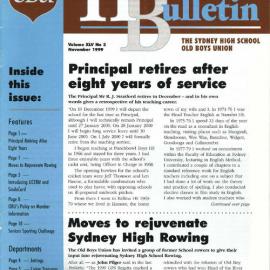 The High Bulletin, Vol 45 No 3, November 1999