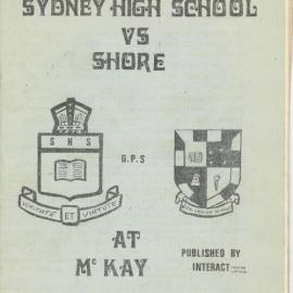 Football Magazine, 4 June 1970 (v Shore)