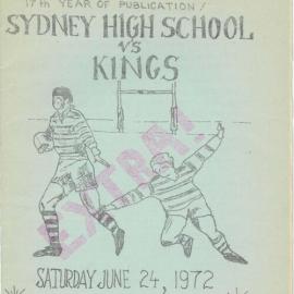 Football Magazine, 24 June 1972 (v TKS)