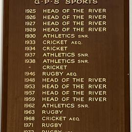 Honour Board: GPS Premierships, 1925-1973