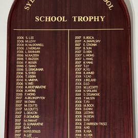 Honour Board: School Trophy, 2006-2008
