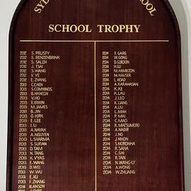 Honour Board: School Trophy, 2012-2014