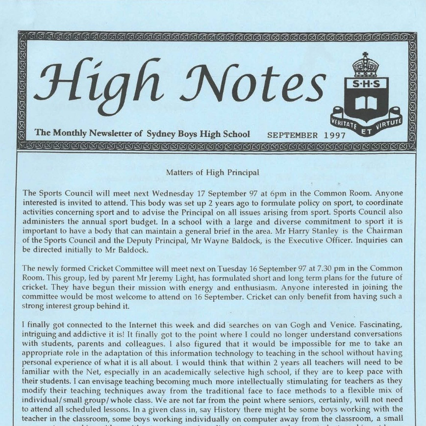 High Notes 1997