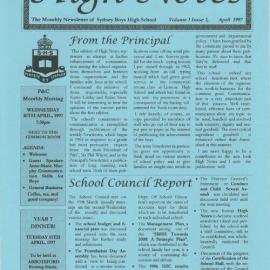 High Notes, April 1997