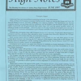 High Notes, June 1997