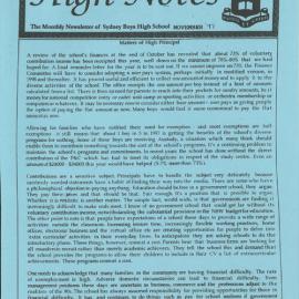 High Notes, November 1997