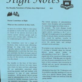 High Notes, May 1998