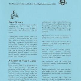 High Notes, August 1998