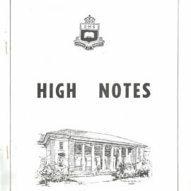 High Notes, Vol 1 No 2, April 1985