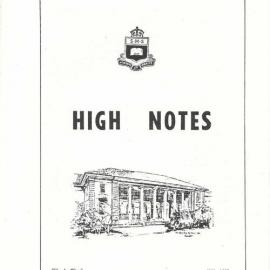 High Notes, Vol 1 No 3, May 1985