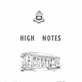 High Notes, Vol 1 No 8, October 1985