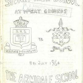 Football Magazine, 11 July 1964 (vs TAS)