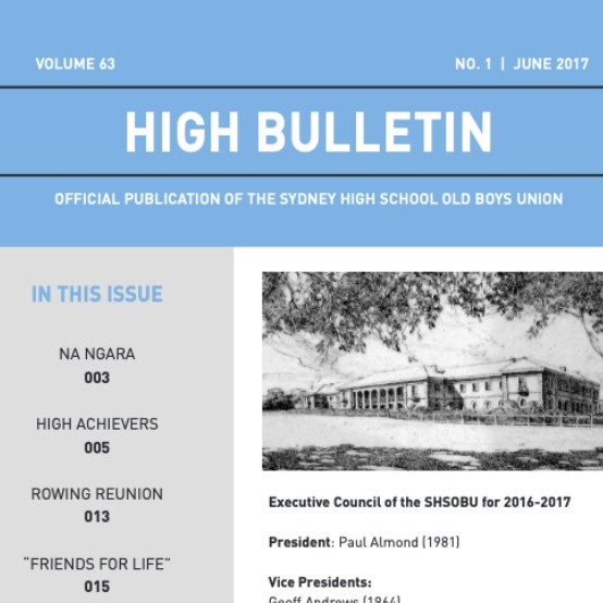 The High Bulletin 2015-2017
