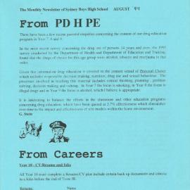 High Notes, August 1999