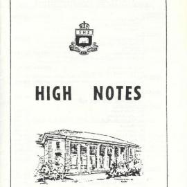 High Notes, Vol 2 No 3, June 1986