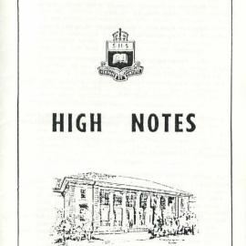 High Notes, Vol 2 No 4, July 1986