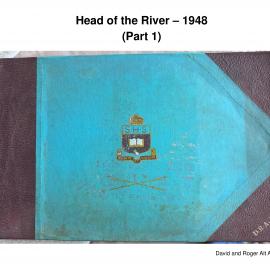 1948 GPS Head of the River Scrap Book - Part 1