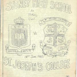 Football Magazine, 19 June 1965 (vs SJC)