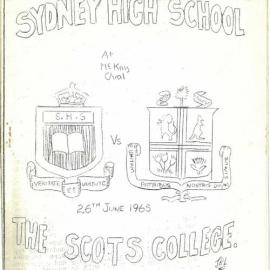 Football Magazine, 26 June 1965 (vs TSC)