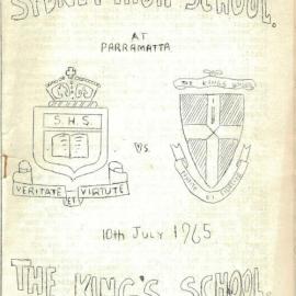 Football Magazine, 10 July 1965 (vs TKS)