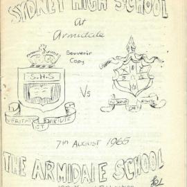 Football Magazine, 7 August 1965 (vs TAS)