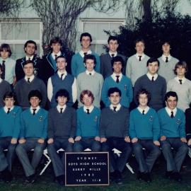 Class 11B 1983