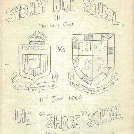 Football Magazine, 11 June 1966 (vs SCEGS)