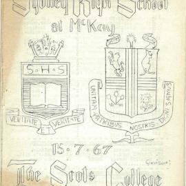 Football Magazine, 15 July 1967 (vs TSC)