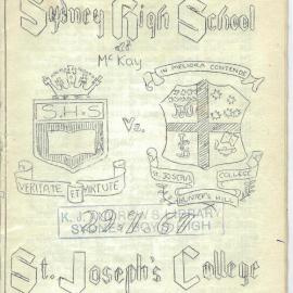 Football Magazine, 29 July 1967 (vs SJC)