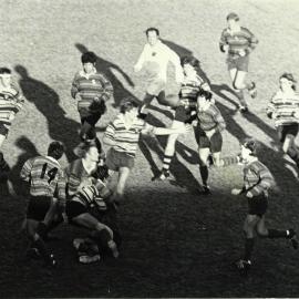 Rugby Match, 1st XV vs St Joseph's College, 22 July 1972