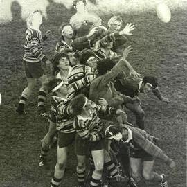 Rugby Match, 1st XV vs St Joseph's College, 22 July 1972